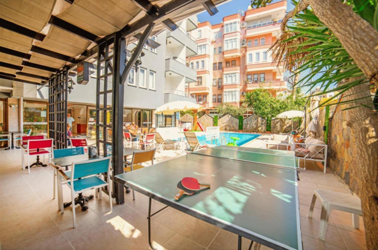 Kleopatra Icaria Apart Hotel Alanya Exterior photo