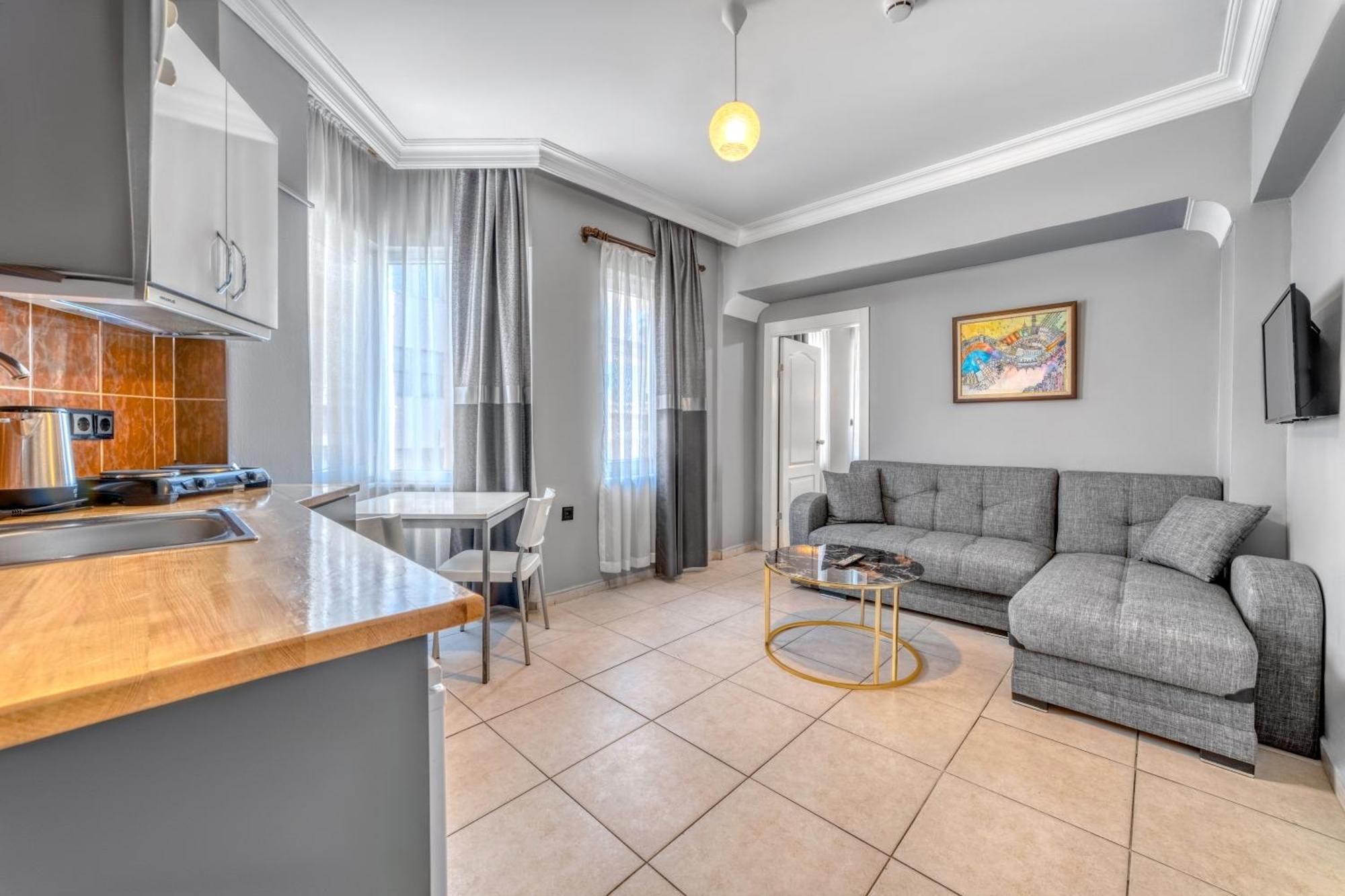 Kleopatra Icaria Apart Hotel Alanya Exterior photo