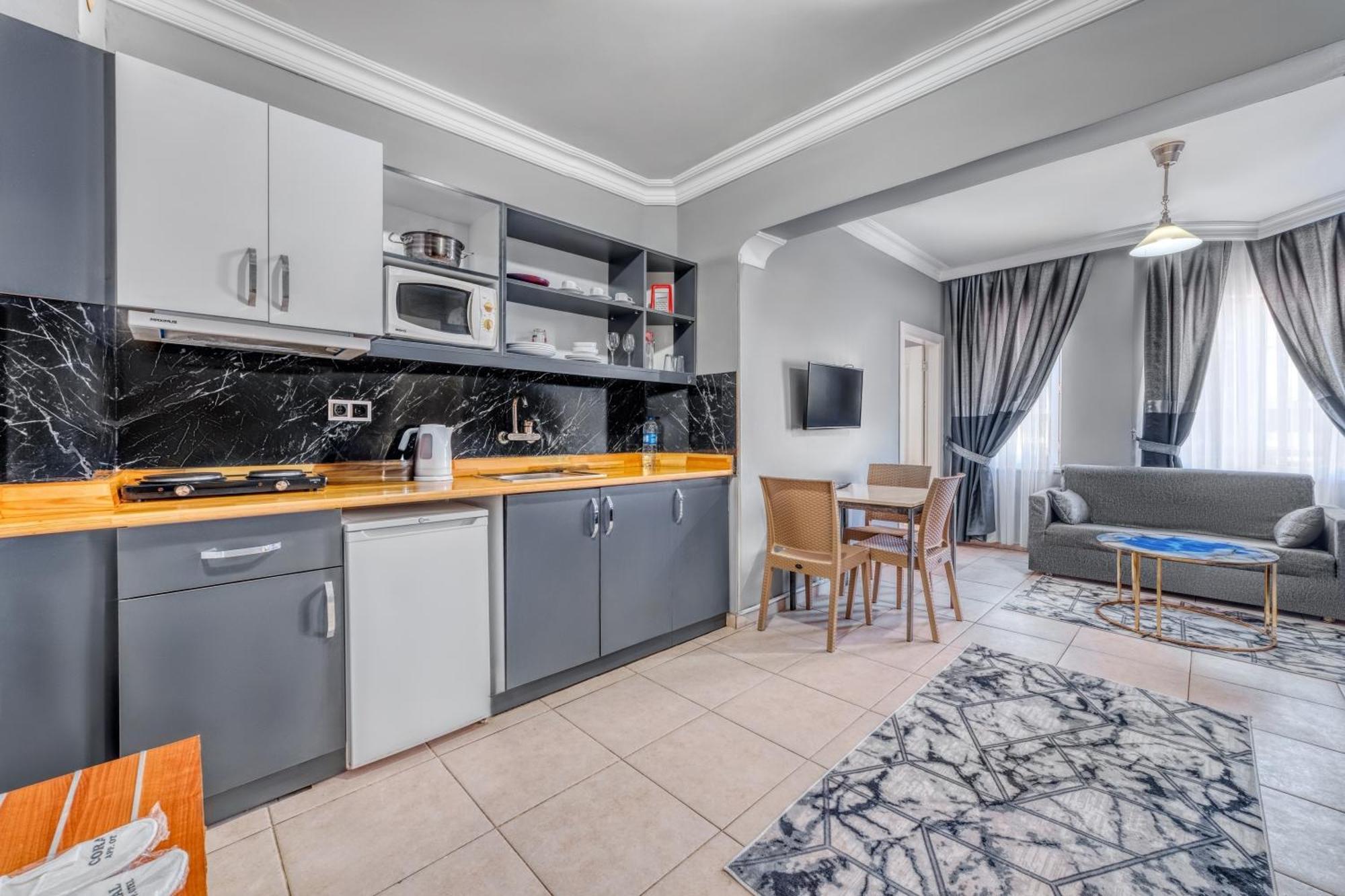Kleopatra Icaria Apart Hotel Alanya Exterior photo