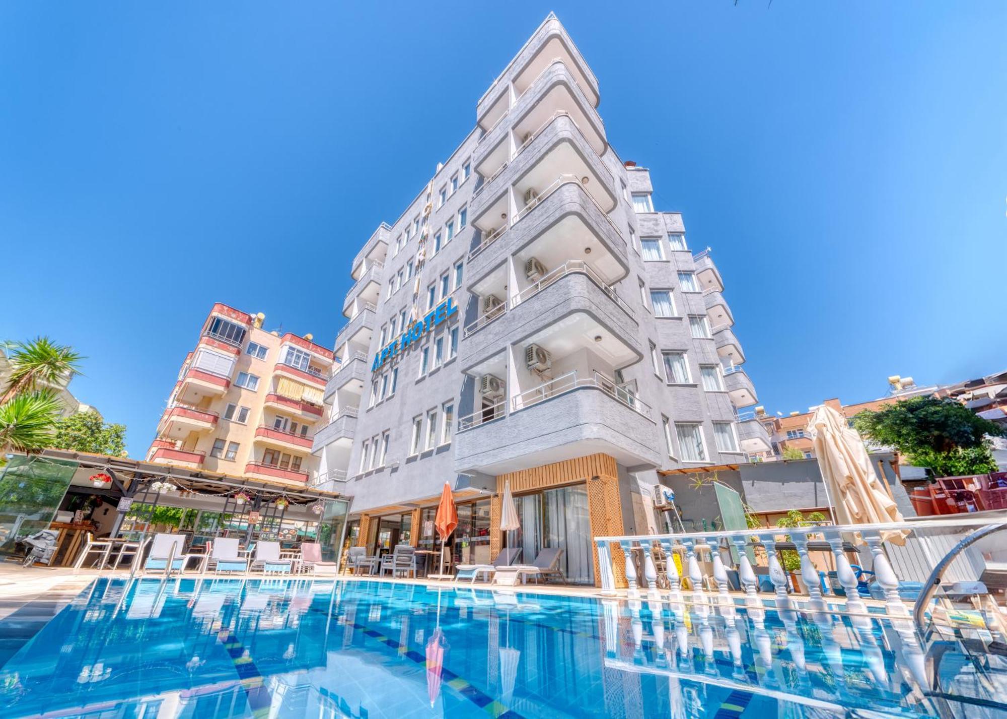 Kleopatra Icaria Apart Hotel Alanya Exterior photo